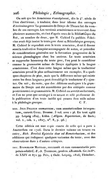 Bulletin des sciences historiques, antiquites, philologie septieme section du Bulletin universel des sciences et de l'industrie