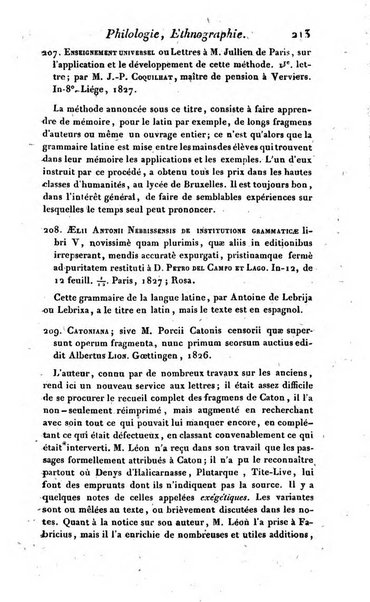 Bulletin des sciences historiques, antiquites, philologie septieme section du Bulletin universel des sciences et de l'industrie