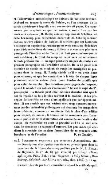 Bulletin des sciences historiques, antiquites, philologie septieme section du Bulletin universel des sciences et de l'industrie