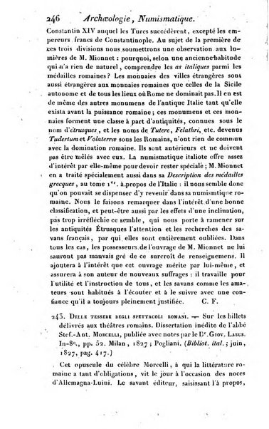 Bulletin des sciences historiques, antiquites, philologie septieme section du Bulletin universel des sciences et de l'industrie