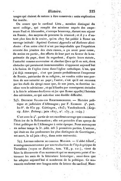 Bulletin des sciences historiques, antiquites, philologie septieme section du Bulletin universel des sciences et de l'industrie