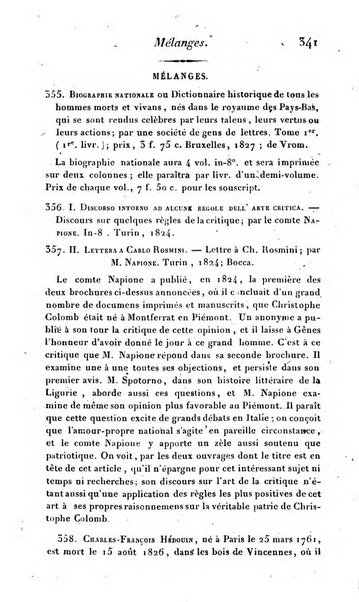 Bulletin des sciences historiques, antiquites, philologie septieme section du Bulletin universel des sciences et de l'industrie