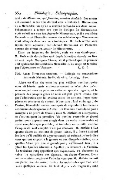 Bulletin des sciences historiques, antiquites, philologie septieme section du Bulletin universel des sciences et de l'industrie