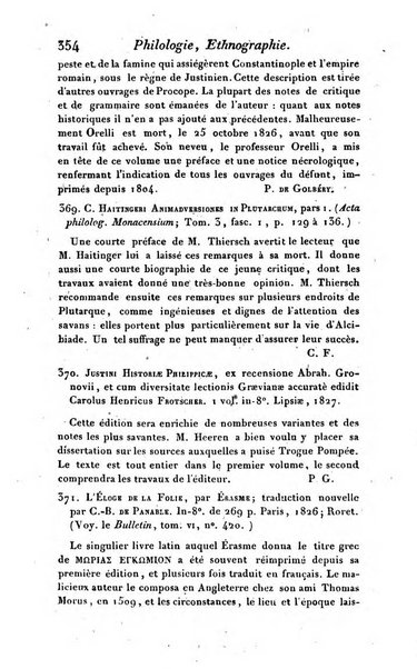 Bulletin des sciences historiques, antiquites, philologie septieme section du Bulletin universel des sciences et de l'industrie