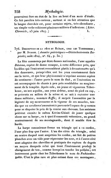 Bulletin des sciences historiques, antiquites, philologie septieme section du Bulletin universel des sciences et de l'industrie