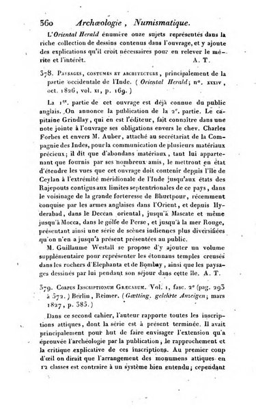 Bulletin des sciences historiques, antiquites, philologie septieme section du Bulletin universel des sciences et de l'industrie