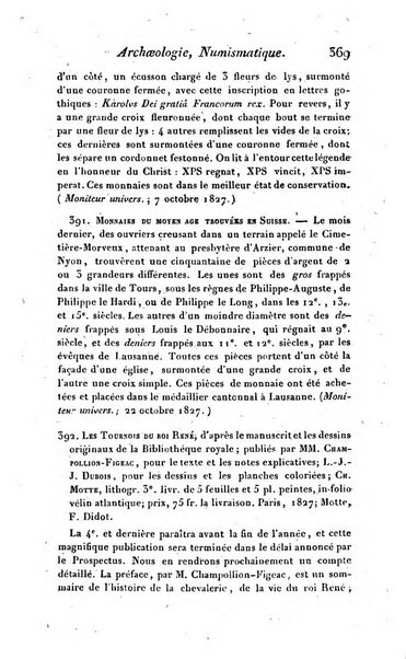 Bulletin des sciences historiques, antiquites, philologie septieme section du Bulletin universel des sciences et de l'industrie