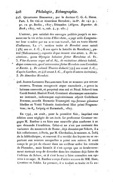 Bulletin des sciences historiques, antiquites, philologie septieme section du Bulletin universel des sciences et de l'industrie