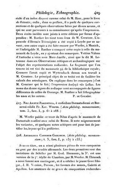 Bulletin des sciences historiques, antiquites, philologie septieme section du Bulletin universel des sciences et de l'industrie