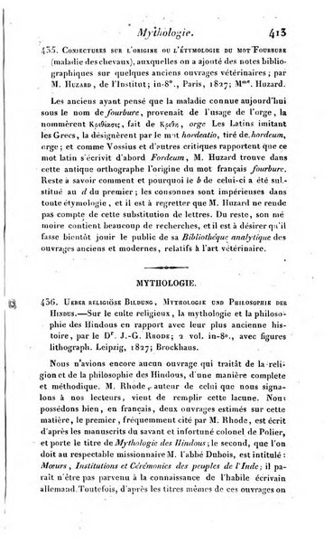 Bulletin des sciences historiques, antiquites, philologie septieme section du Bulletin universel des sciences et de l'industrie