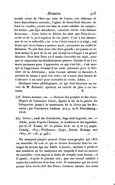 Bulletin des sciences historiques, antiquites, philologie septieme section du Bulletin universel des sciences et de l'industrie