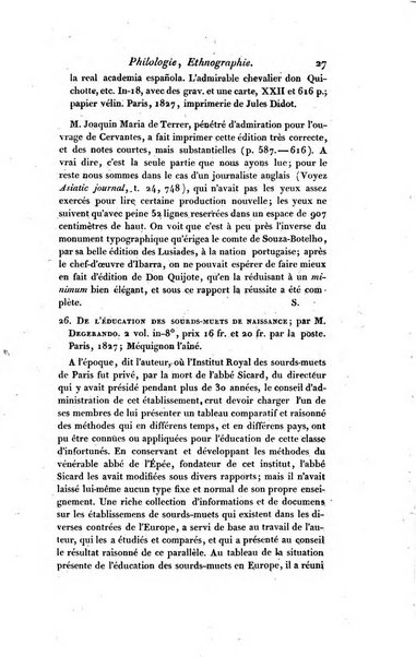 Bulletin des sciences historiques, antiquites, philologie septieme section du Bulletin universel des sciences et de l'industrie