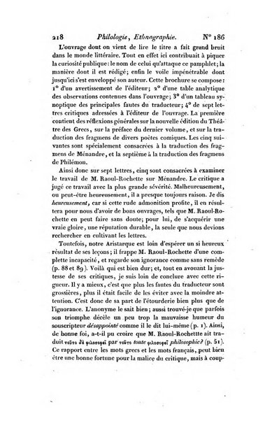 Bulletin des sciences historiques, antiquites, philologie septieme section du Bulletin universel des sciences et de l'industrie