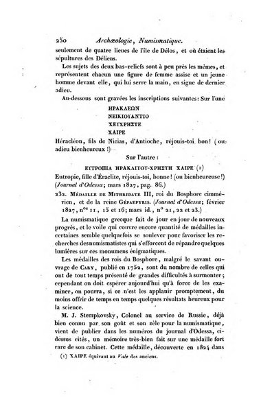 Bulletin des sciences historiques, antiquites, philologie septieme section du Bulletin universel des sciences et de l'industrie