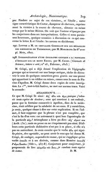 Bulletin des sciences historiques, antiquites, philologie septieme section du Bulletin universel des sciences et de l'industrie