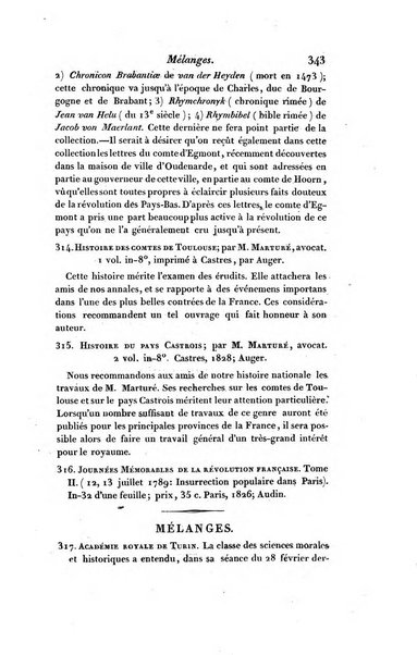 Bulletin des sciences historiques, antiquites, philologie septieme section du Bulletin universel des sciences et de l'industrie