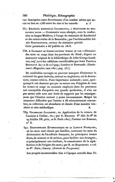 Bulletin des sciences historiques, antiquites, philologie septieme section du Bulletin universel des sciences et de l'industrie