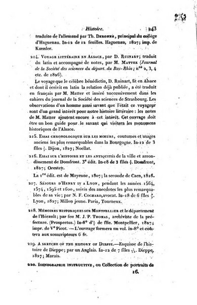 Bulletin des sciences historiques, antiquites, philologie septieme section du Bulletin universel des sciences et de l'industrie