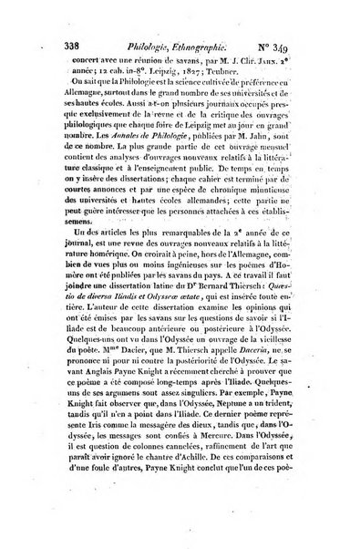 Bulletin des sciences historiques, antiquites, philologie septieme section du Bulletin universel des sciences et de l'industrie