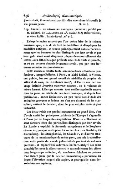 Bulletin des sciences historiques, antiquites, philologie septieme section du Bulletin universel des sciences et de l'industrie