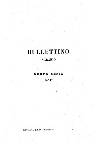 Bullettino agrario