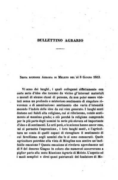 Bullettino agrario