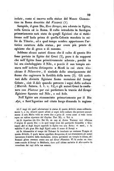 Bullettino archeologico sardo, ossia raccolta dei monumenti antichi in ogni genere di tutta l'isola di Sardegna