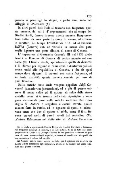 Bullettino archeologico sardo, ossia raccolta dei monumenti antichi in ogni genere di tutta l'isola di Sardegna