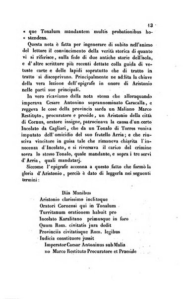 Bullettino archeologico sardo, ossia raccolta dei monumenti antichi in ogni genere di tutta l'isola di Sardegna