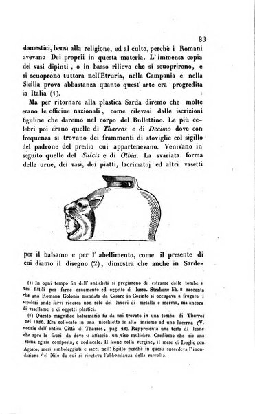 Bullettino archeologico sardo, ossia raccolta dei monumenti antichi in ogni genere di tutta l'isola di Sardegna