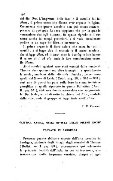 Bullettino archeologico sardo, ossia raccolta dei monumenti antichi in ogni genere di tutta l'isola di Sardegna