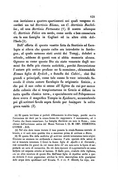 Bullettino archeologico sardo, ossia raccolta dei monumenti antichi in ogni genere di tutta l'isola di Sardegna