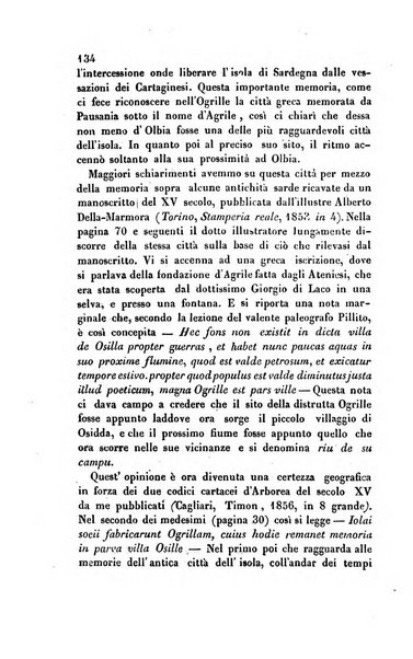 Bullettino archeologico sardo, ossia raccolta dei monumenti antichi in ogni genere di tutta l'isola di Sardegna