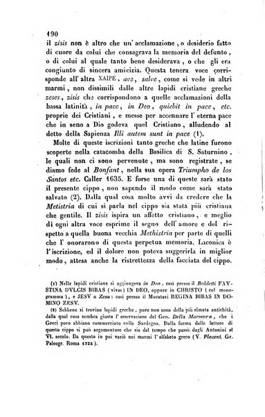 Bullettino archeologico sardo, ossia raccolta dei monumenti antichi in ogni genere di tutta l'isola di Sardegna