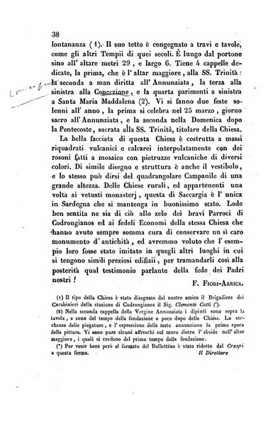 Bullettino archeologico sardo, ossia raccolta dei monumenti antichi in ogni genere di tutta l'isola di Sardegna