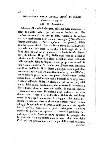 Bullettino archeologico sardo, ossia raccolta dei monumenti antichi in ogni genere di tutta l'isola di Sardegna