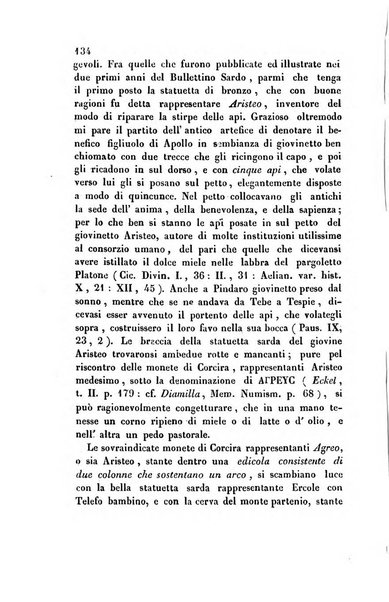 Bullettino archeologico sardo, ossia raccolta dei monumenti antichi in ogni genere di tutta l'isola di Sardegna