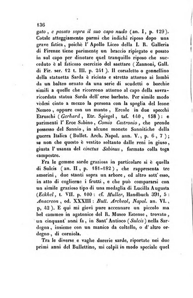 Bullettino archeologico sardo, ossia raccolta dei monumenti antichi in ogni genere di tutta l'isola di Sardegna