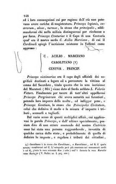 Bullettino archeologico sardo, ossia raccolta dei monumenti antichi in ogni genere di tutta l'isola di Sardegna