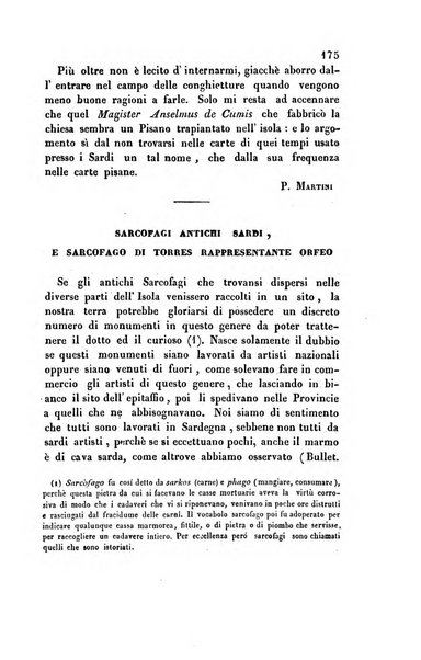 Bullettino archeologico sardo, ossia raccolta dei monumenti antichi in ogni genere di tutta l'isola di Sardegna