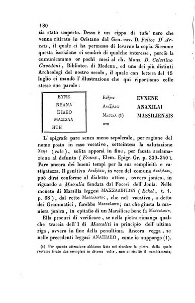 Bullettino archeologico sardo, ossia raccolta dei monumenti antichi in ogni genere di tutta l'isola di Sardegna