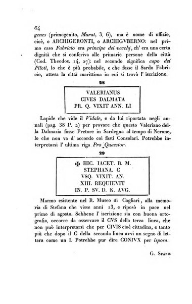 Bullettino archeologico sardo, ossia raccolta dei monumenti antichi in ogni genere di tutta l'isola di Sardegna