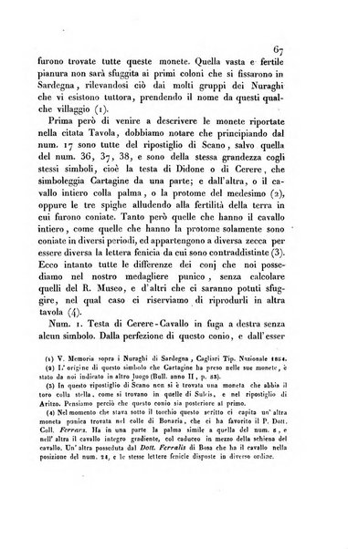 Bullettino archeologico sardo, ossia raccolta dei monumenti antichi in ogni genere di tutta l'isola di Sardegna