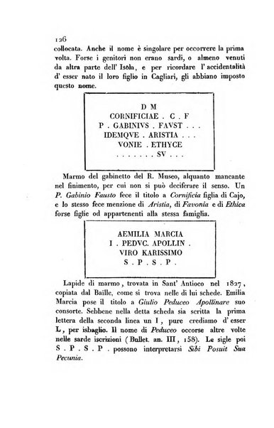 Bullettino archeologico sardo, ossia raccolta dei monumenti antichi in ogni genere di tutta l'isola di Sardegna