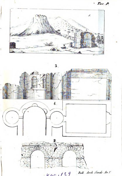 Bullettino archeologico sardo, ossia raccolta dei monumenti antichi in ogni genere di tutta l'isola di Sardegna