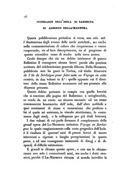 Bullettino archeologico sardo, ossia raccolta dei monumenti antichi in ogni genere di tutta l'isola di Sardegna