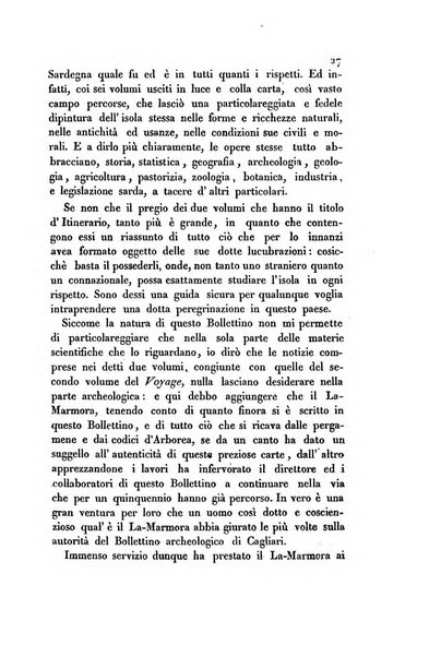 Bullettino archeologico sardo, ossia raccolta dei monumenti antichi in ogni genere di tutta l'isola di Sardegna