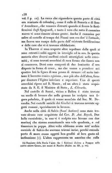 Bullettino archeologico sardo, ossia raccolta dei monumenti antichi in ogni genere di tutta l'isola di Sardegna