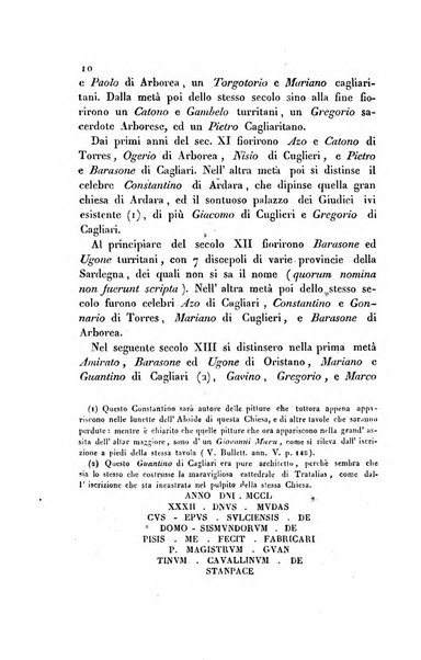 Bullettino archeologico sardo, ossia raccolta dei monumenti antichi in ogni genere di tutta l'isola di Sardegna