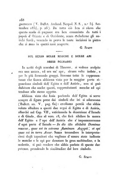 Bullettino archeologico sardo, ossia raccolta dei monumenti antichi in ogni genere di tutta l'isola di Sardegna